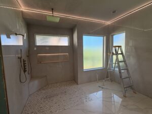 Bathroom remodeling by Cornerstone Flooring - Winter Park