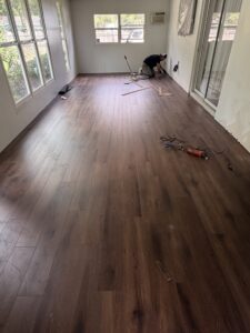 LVP flooring installation Casselberry FL – Cornerstone Flooring vinyl plank project